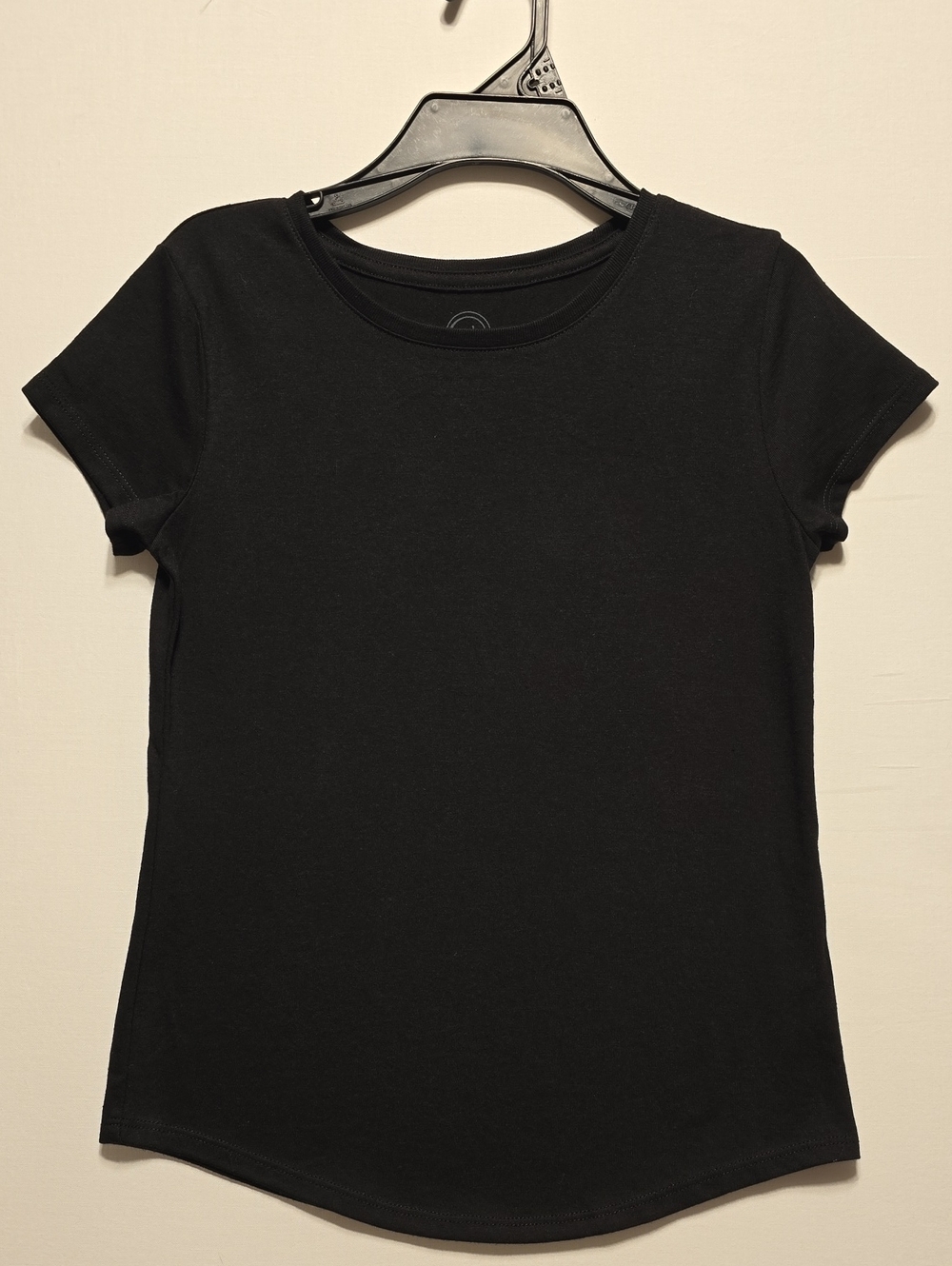 wonder nation - Tee, Girls Medium Size Black Short Sleeve Crewneck